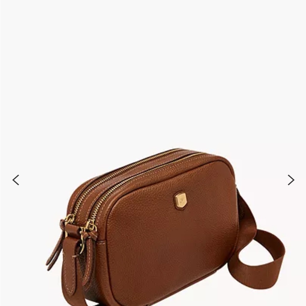 Fossil Brown Crossbody Bag
